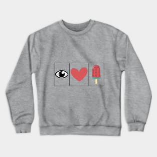 I love Ice Cream - Lovely Kids T-Shirt Gift Crewneck Sweatshirt